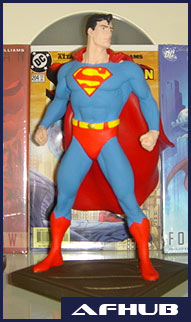 superman seinfeld statue