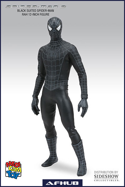 spider man black