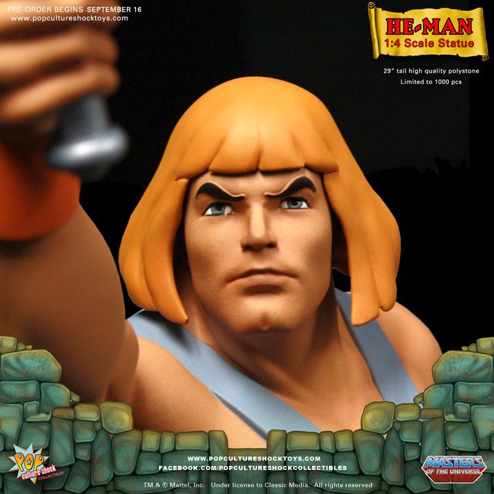 pop culture shock he man statue