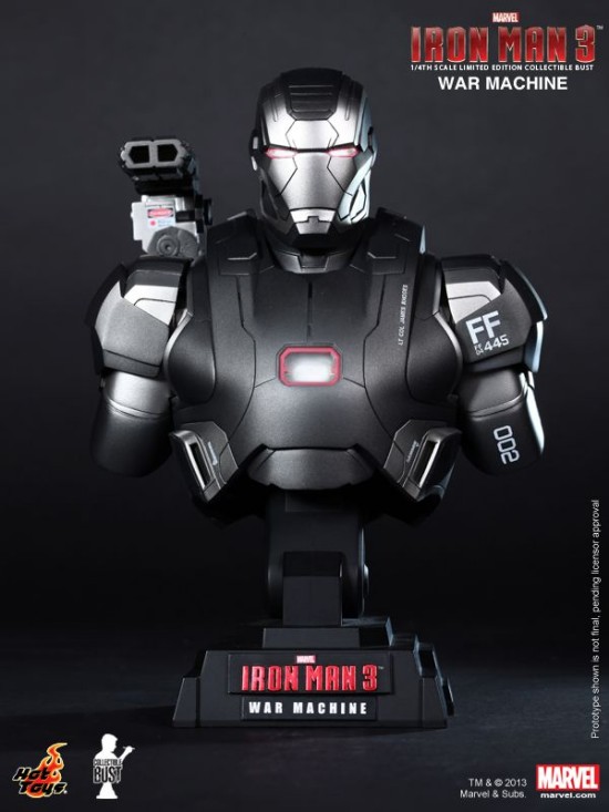 Hot Toys - Iron Man 3 - War Machine Limited Edition Collectible Bust_PR1