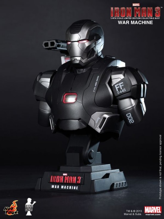 Hot Toys - Iron Man 3 - War Machine Limited Edition Collectible Bust_PR2