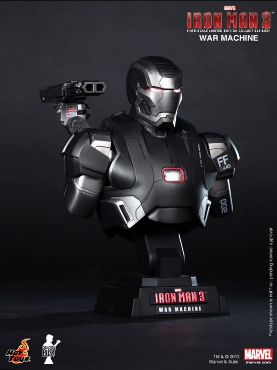 Hot Toys - Iron Man 3 - War Machine Limited Edition Collectible Bust_PR3