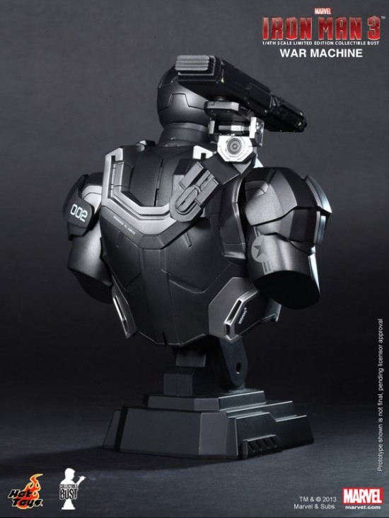 Hot Toys - Iron Man 3 - War Machine Limited Edition Collectible Bust_PR4